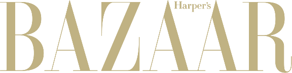 Logo harpers bazaar gold